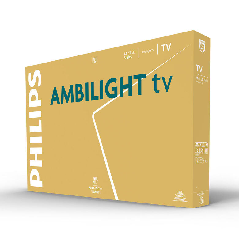 Philips Ambilight TV 55MLED920 4K QD MiniLED 139cm 55" Smart TV Dolby Vision and Dolby Atmos Titan OS