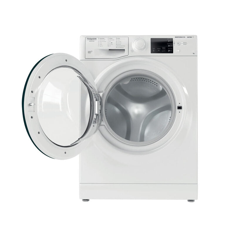 Hotpoint Ariston RSSG R527 B IT Lavatrice Slim A Libera Installazione 7 Kg, 1200 Giri, Steam Hygiene, Anti Allergy, Igiene Vapore, Classe B, Bianco