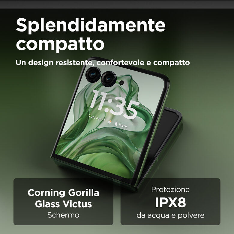 Motorola razr 50 Ultra 17,5 cm (6.9") Doppia SIM Android 14 5G USB tipo-C 12 GB 512 GB 4000 mAh Verde