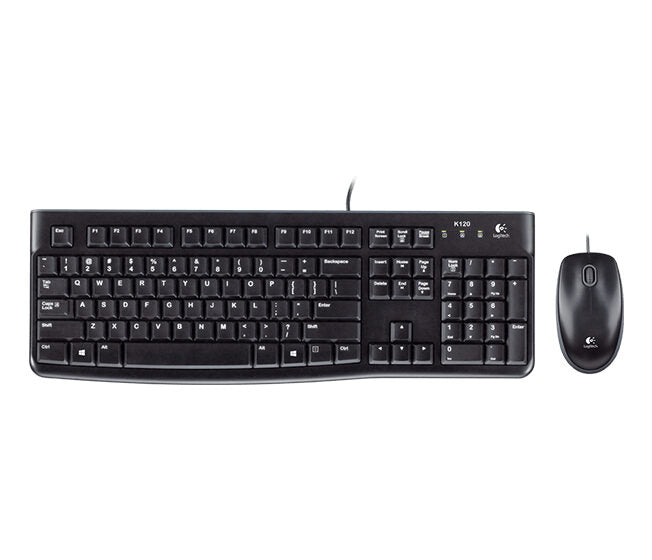 Logitech MK120 tastiera USB QWERTY Italiano Nero