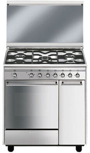 Smeg CX81GVET cucina Piano cottura Gas Acciaio inossidabile B
