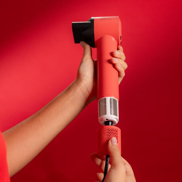 Cecotec IoniCare RockStar Style Asciugacapelli 1500 W Nero, Rosso