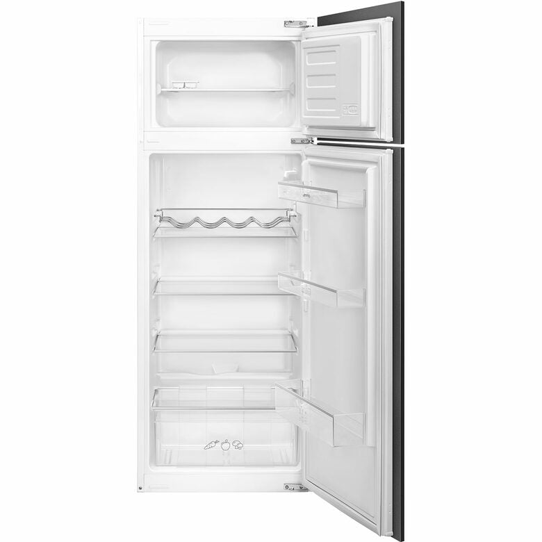 Smeg Frigorifero Da Incasso D8140E 2 Porte Capacità 220 Litri Classe E Raffreddamento Statico