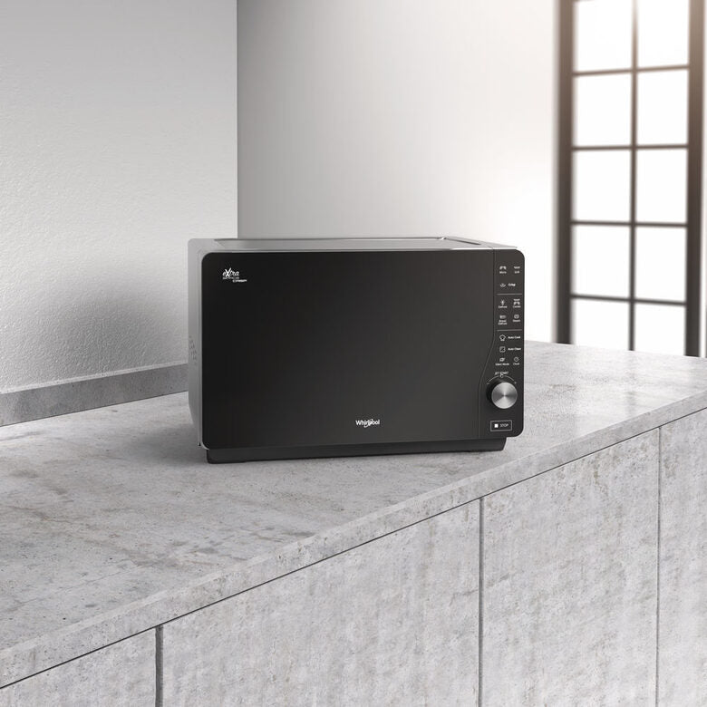 Whirlpool MWF 427 SL Superficie piana Microonde combinato 25 L 800 W Nero, Argento