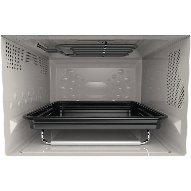 Whirlpool MWF 427 SL Superficie piana Microonde combinato 25 L 800 W Nero, Argento