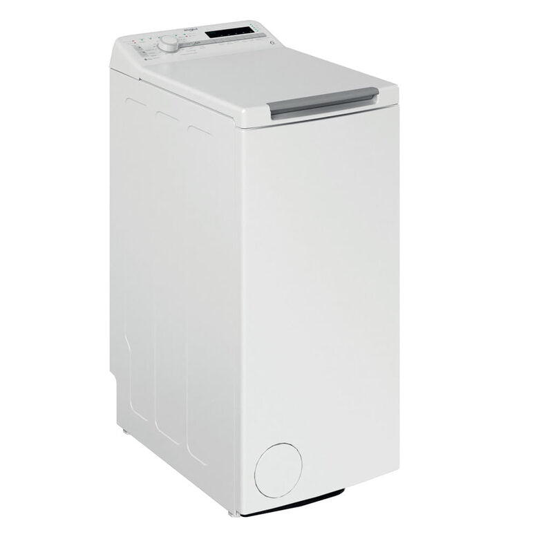Whirlpool TDLR 6240S IT Lavatrice A Libera Installazione A Carica Dall'alto 6 Kg, 1200 Giri, Tecnologia 6° Senso, Soft Opening, Classe C, Bianco