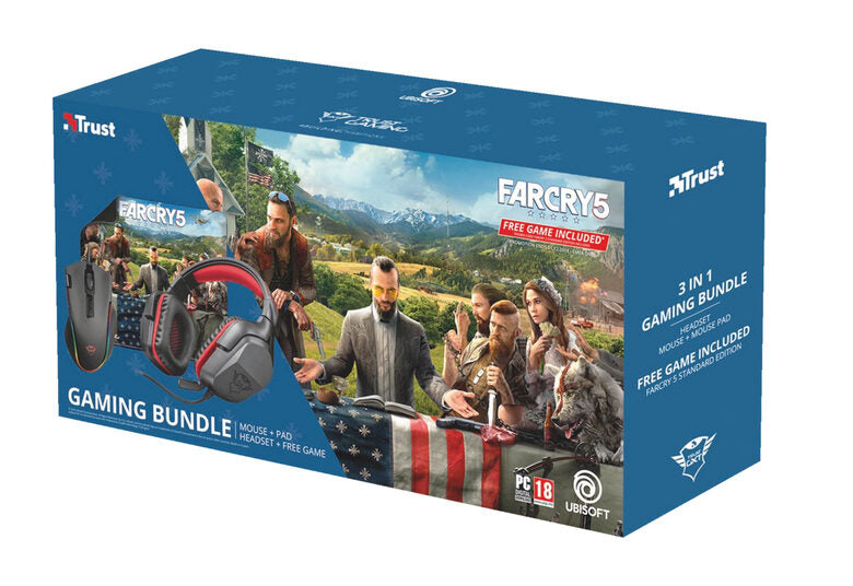 Trust GXT Gaming Bundle 3-in-1 including Far Cry 5 kit multimediale