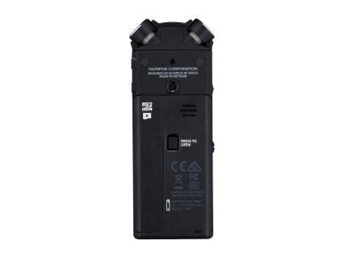 Olympus LS-P4 Memoria interna e scheda di memoria Nero
