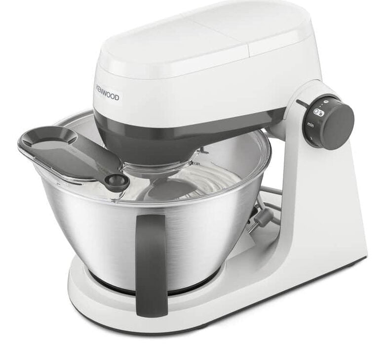 Kenwood Multi Tasker - Impastatrice Planetaria, Paraschizzi, 100W, 4,3L, Bianco