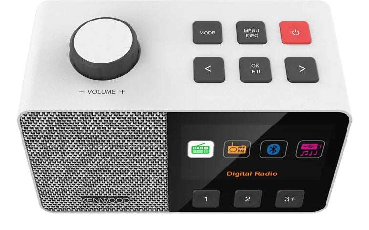 Kenwood CR-M70DAB-W Portatile Digitale Bianco