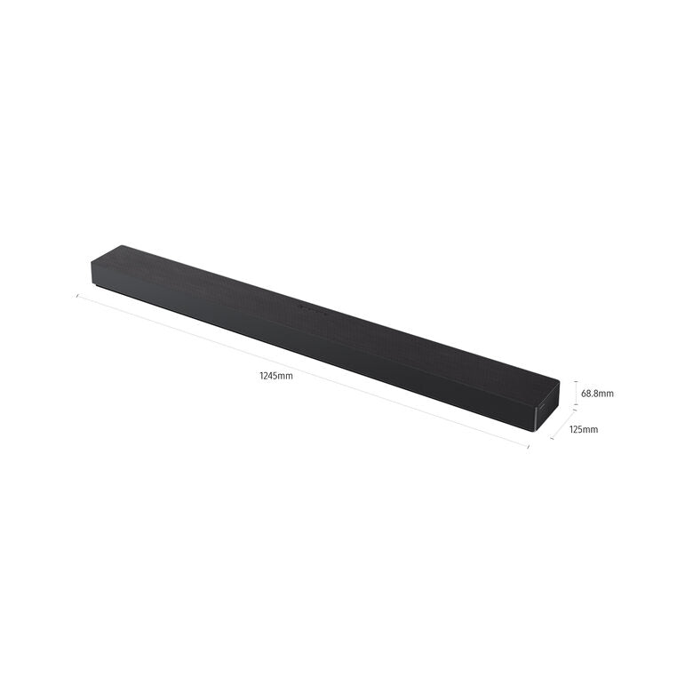 Samsung Soundbar HW-QS90H/XC, Audio 7.1.2 canali, potenza 330W, Active Voice Amplifier Pro, Bluetooth 5.3, Q-Symphony, Wireless Dolby Atmos, 2026