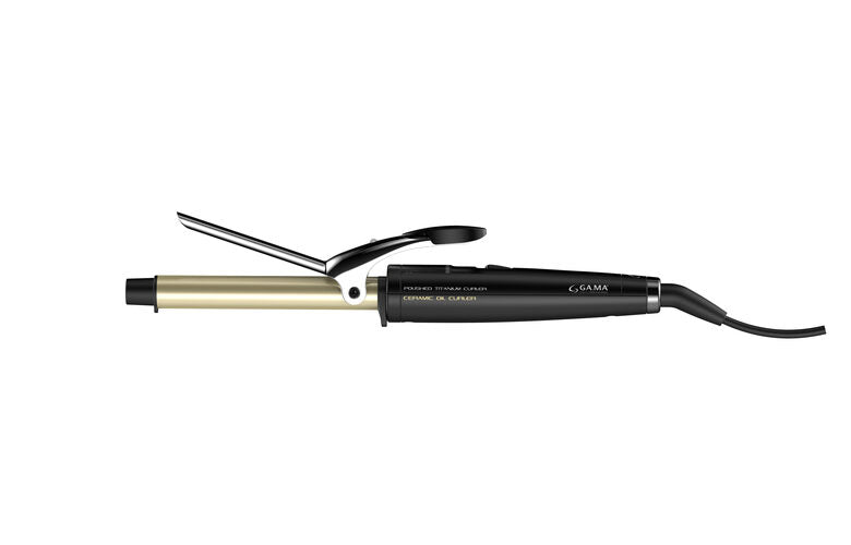 GA.MA GC1250 messa in piega Ferro per ricci Caldo Nero 41 W 2 m