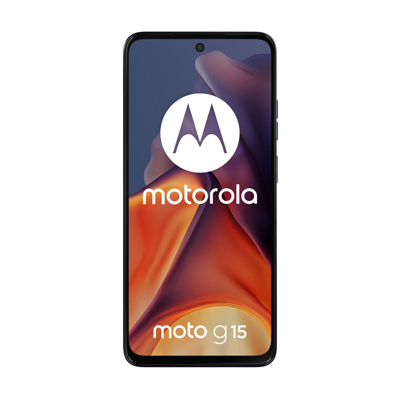 Motorola moto g15 17,1 cm (6.72") Doppia SIM Android 15 4G USB tipo-C 8 GB 256 GB 5200 mAh Blu marino