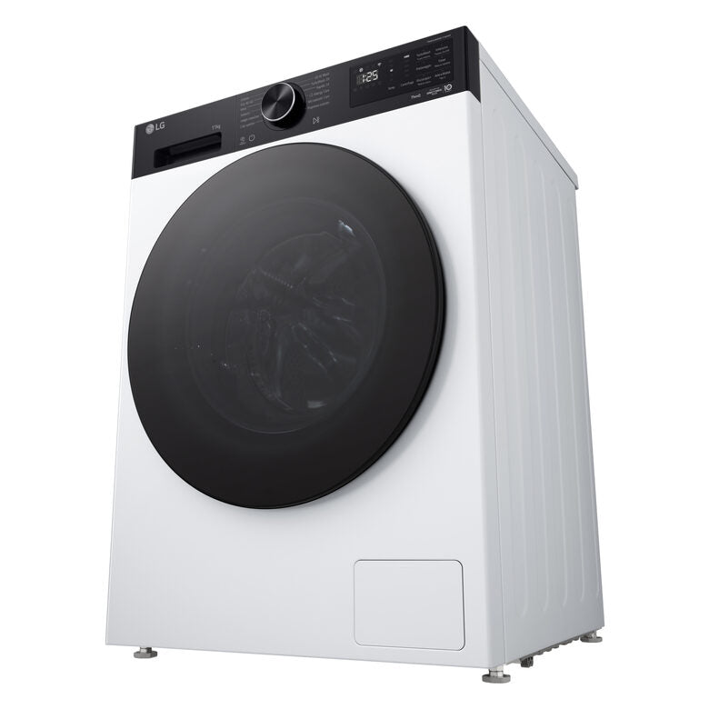 LG F4NX5011TKB Lavatrice Intelligente 11 kg Classe A-40% Bianco/Nero