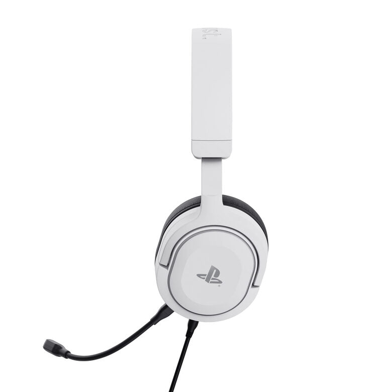Trust GXT 498 Forta Auricolare Cablato A Padiglione Giocare Nero, Bianco