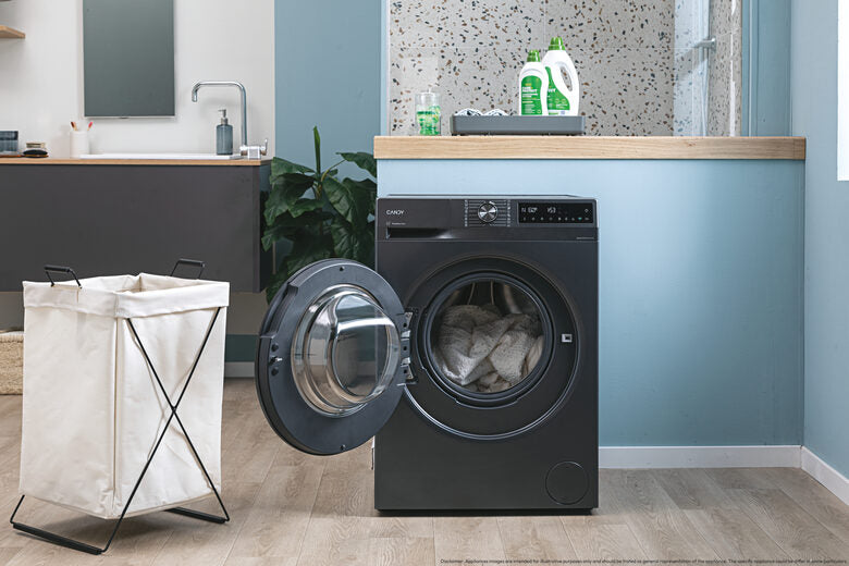 Candy BR 48B6G-S ProWash 500 Lavatrice A Libera Installazione 8 Kg, 1400 Giri, Classe A, Proactive Wash, Antracite