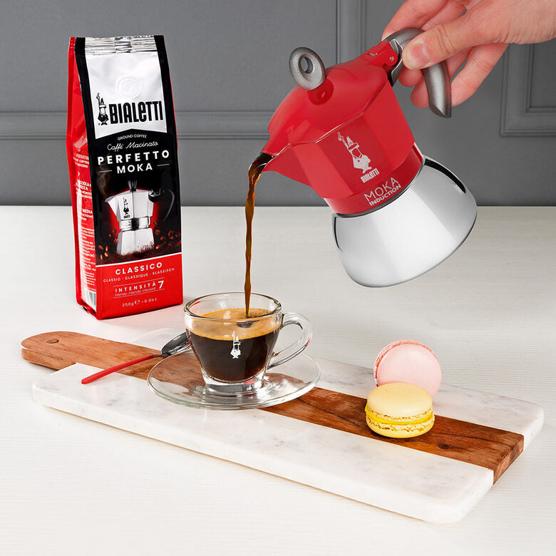 Bialetti MOKA INDUCTION RED 4 TZ