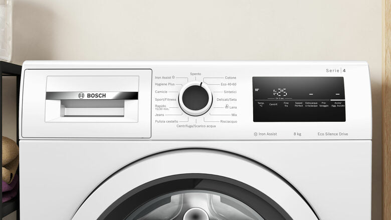 Bosch Serie 4 WAN24208II Lavatrice a carica frontale 8kg 1200g/min Bianco Classe A