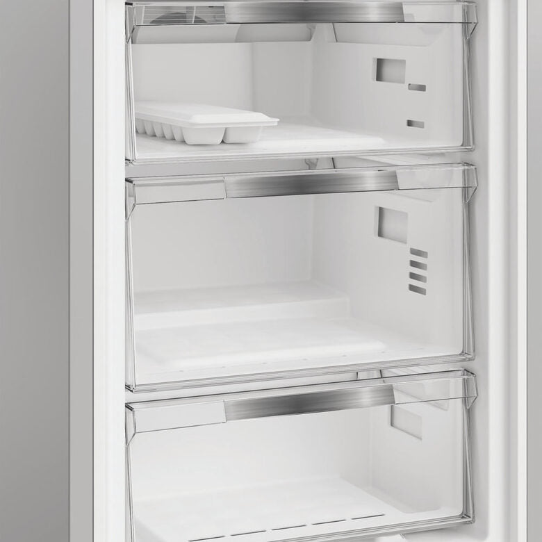Hotpoint Ariston HPK 26362 XP4E Frigorifero combinato a libera installazione, Dual no frost, 60cm, Classe E, Silver, 37 dbA, h186,5 cm