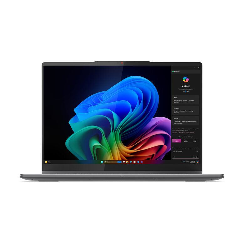 Lenovo Yoga 7 2-in-1 14ILL10 Copilot+ PC Intel Core Ultra 5 226V Ibrido (2 in 1) 35,6 cm (14") Touch screen WUXGA 16 GB 512 GB SSD Wi-Fi 7 (802.11be) Windows 11 Home Italiano Grigio