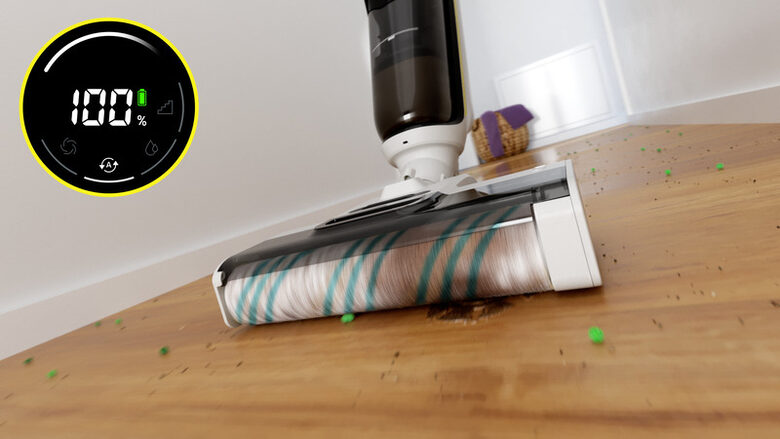 Kärcher FCV 4 Dry Pet & Home Aspirapolvere 3-in-1 Batteria Secco e bagnato Senza sacchetto Nero