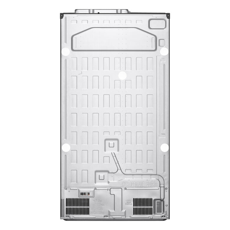 LG InstaView GSVV80PYLL frigorifero side-by-side Libera installazione 655 L E Argento