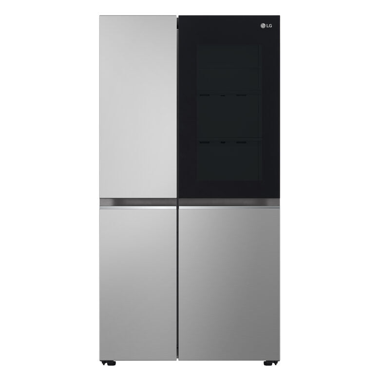 LG InstaView GSVV80PYLL frigorifero side-by-side Libera installazione 655 L E Argento