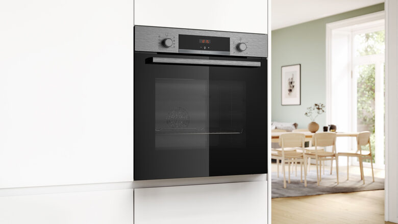 Bosch Serie 4 HBA534BS3 Forno da incasso 60 x 60 cm Acciaio Classe A+