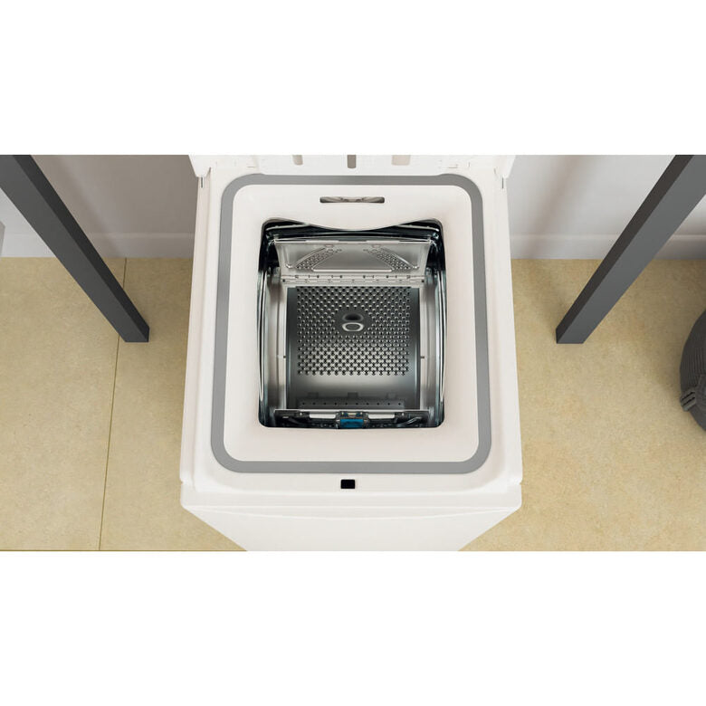 Whirlpool TDLR 6240S IT Lavatrice A Libera Installazione A Carica Dall'alto 6 Kg, 1200 Giri, Tecnologia 6° Senso, Soft Opening, Classe C, Bianco