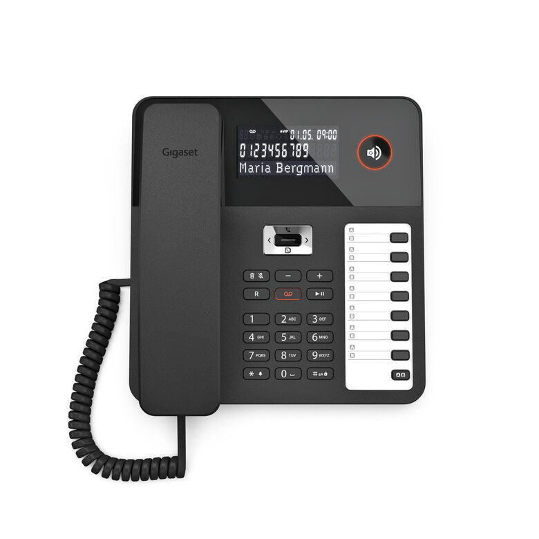 Gigaset DESK 800A Telefono DECT Nero