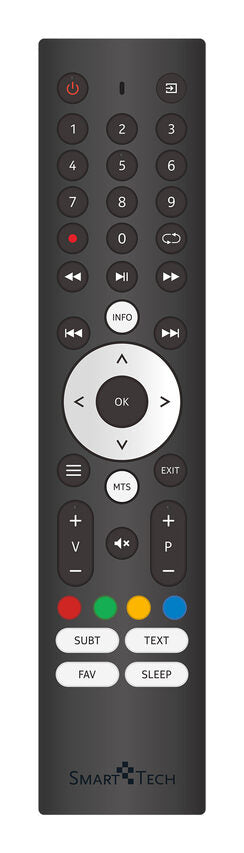 Smart Tech 22FN01V TV LED 22" Full HD DVB-T2 HEVC HDMI USB Nero