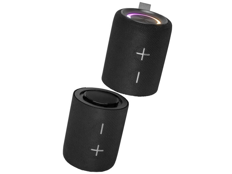 Trevi Altoparlante 2x15W Wireless 5.3 Micro SD AUX-IN IPX5 XCS 8A88 B Nero
