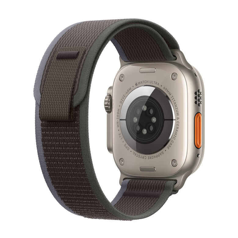 Apple Watch Ultra 2 GPS + Cellular, Cassa 49m in Titanio con Blu/Nero Trail Loop - S/M