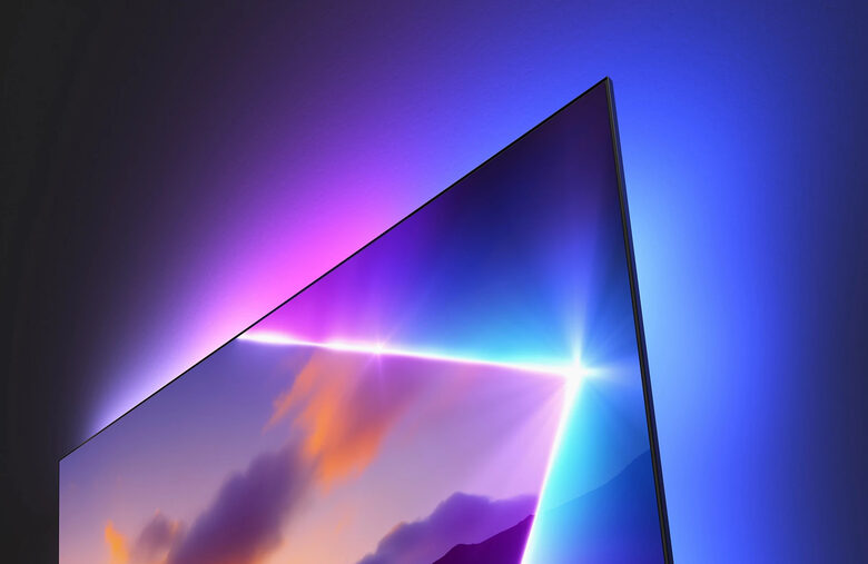 Philips 43 UHD Qled 4K TV Lcd 43" pollici Smart Ambilight Titan OS