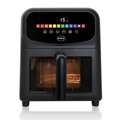 RGV Fry Type 6 Air Window Singolo 6 L Indipendente 1700 W Friggitrice ad aria calda Nero