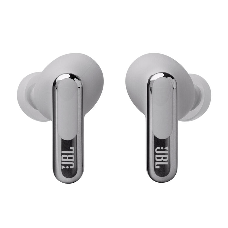 JBL Live Beam 3 Auricolare Wireless In-ear Chiamate/Musica/Sport/Tutti i giorni Bluetooth Argento
