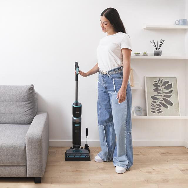 Cecotec Freego Wash&Vacuum Lavapavimenti Elettrico 200 W Autonomia Fino a 35 Minuti