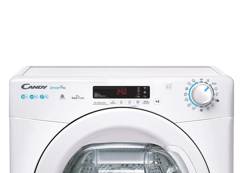 Candy Smart Pro CSOE H10A2DE-S asciugatrice Libera installazione Caricamento frontale 10 kg Bianco