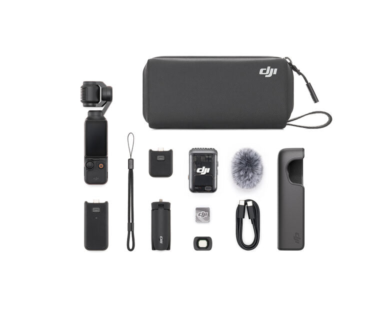 DJI Pocket 3 Creator Combo fotocamera a sospensione cardanica 4K Ultra HD 9,4 MP Nero