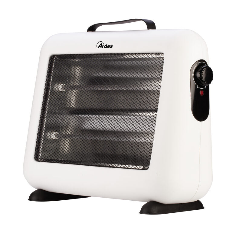 Ardes AR444 stufetta elettrica Interno Bianco 800 W Riscaldatore di ambienti elettrico al quarzo