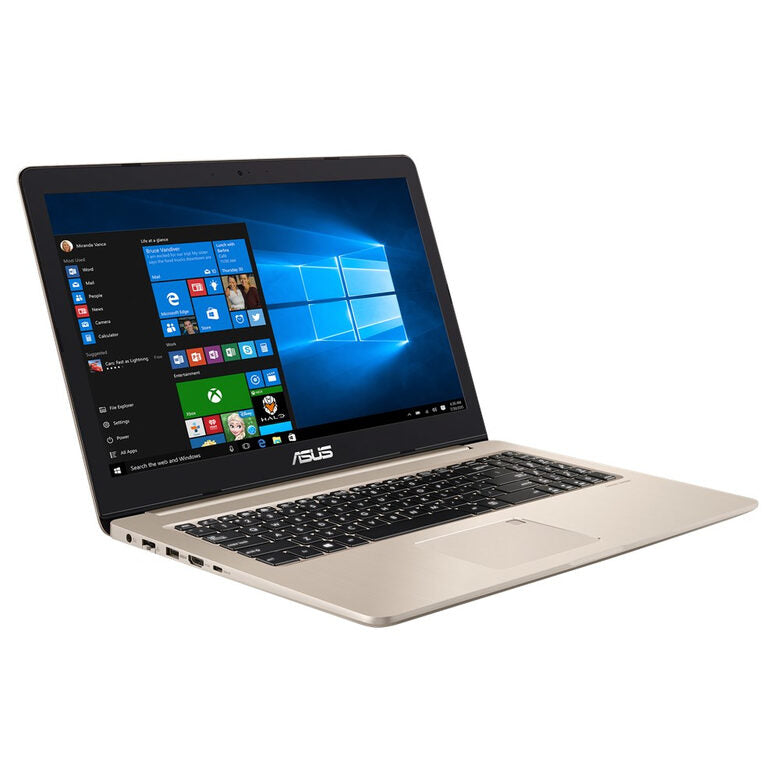 ASUS VivoBook Pro N580VN-DM122T Computer portatile 39,6 cm (15.6") Full HD Intel® Core™ i7 di settima generazione 16 GB DDR4-SDRAM 1128 GB HDD+SSD NVIDIA® GeForce® MX150 Wi-Fi 5 (802.11ac) W