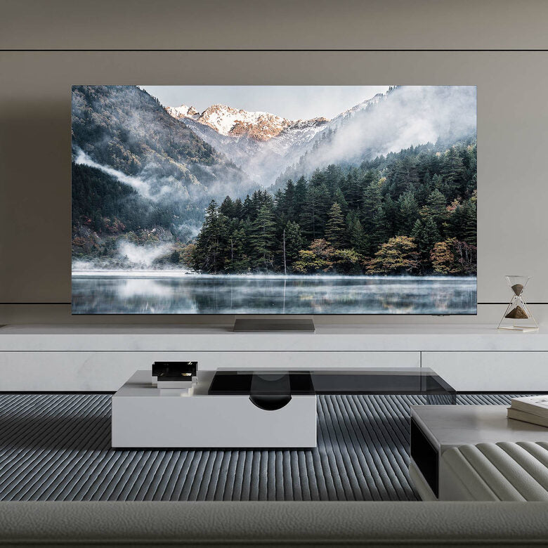 Samsung QE85QN900DTXZT Televisione Smart TV 85 Pollici Qled 8K Neo Graphite Black NQ8 AI GEN3 Processor 8K AI Upscaling Pro Infinity Air Design Dolby Atmos