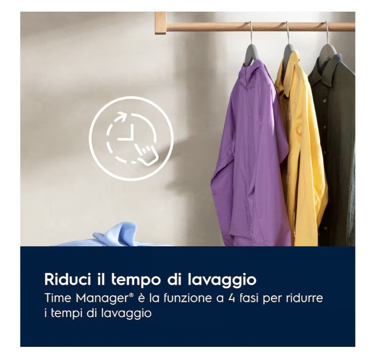 Electrolux EW6FBG210G lavatrice Caricamento frontale 10 kg 1400 Giri/min Bianco