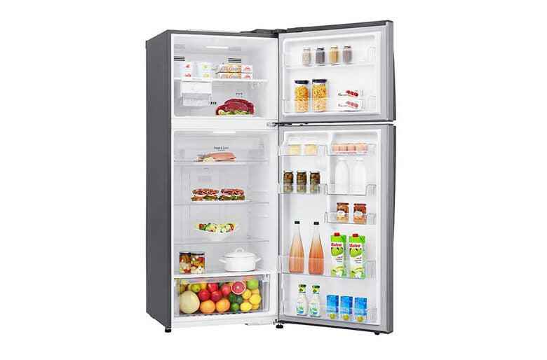 LG GTB574PZHZD Doppia porta , Platino, Argento 438L
