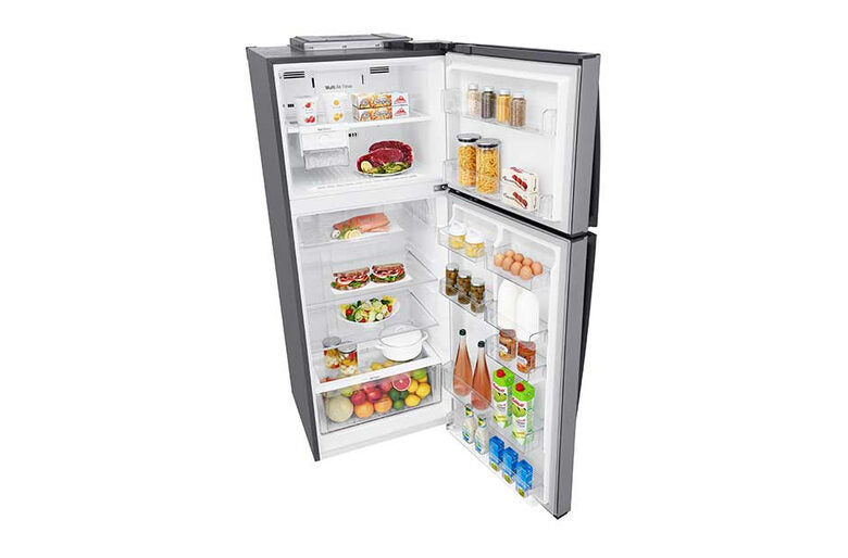 LG GTB574PZHZD Doppia porta , Platino, Argento 438L