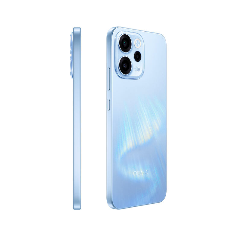 OPPO Reno15 F 5G AI Smartphone, Tripla fotocamera 50+8+2MP, Selfie 50MP, Display 6.57” 120HZ AMOLED FHD+, 6500mAh, RAM 8GB(Esp2GB/4GB/8GB)+ROM 256GB [Versione Italia], Aurora Blue