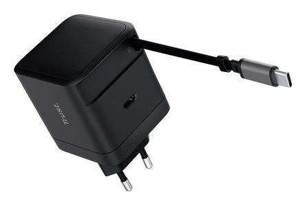 Trust Maxo Caricabatteria retrattile USB-C PD da 65 W