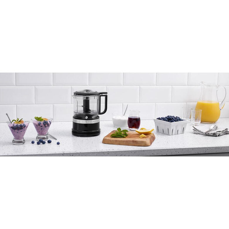 KitchenAid 5KFC3516EOB 0,83 L 240 W Nero, Acciaio inox
