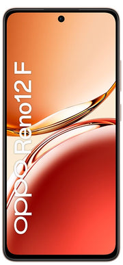 OPPO Reno12 F 4G AI Smartphone, Tripla fotocamera 50+8+2MP, Selfie 32MP, Display 6.67” 120HZ AMOLED FHD+, 5000mAh, RAM 8GB(Esp4GB/6GB/8GB)+ROM 256GB, [Versione Italia], Amber Orange