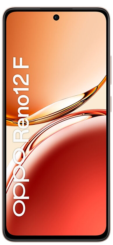 OPPO Reno12 F 4G AI Smartphone, Tripla fotocamera 50+8+2MP, Selfie 32MP, Display 6.67” 120HZ AMOLED FHD+, 5000mAh, RAM 8GB(Esp4GB/6GB/8GB)+ROM 256GB, [Versione Italia], Amber Orange